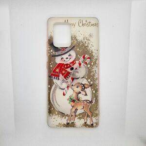 Samsung Galaxy S10 Lite Snowman Reindeer Phone Case